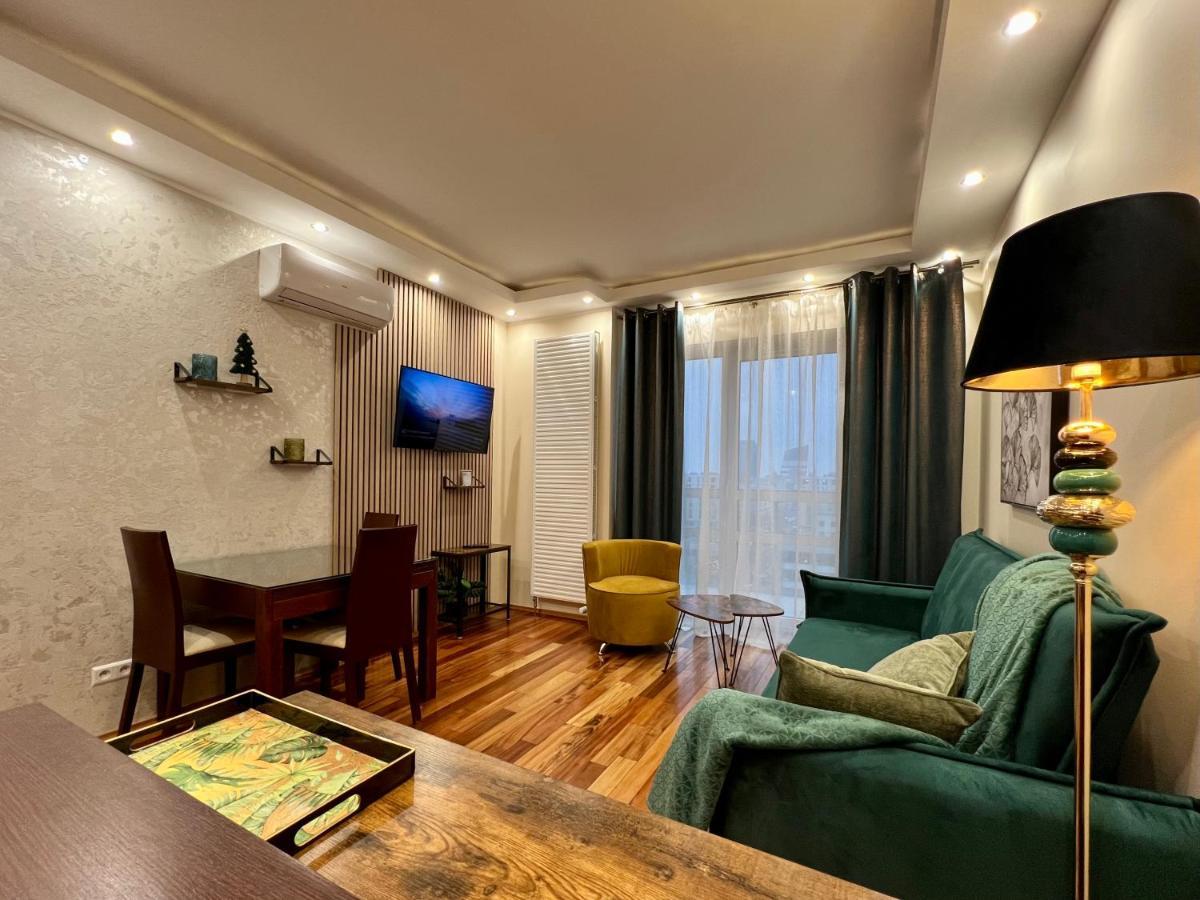 Platinum Tower Green Star Apart Appartamento Varsavia Esterno foto